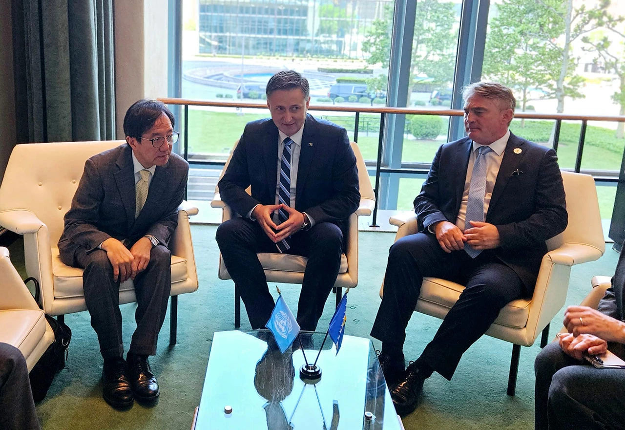 Bećirović i Komšić u UN-u: Japan prelomio, glasat će za rezoluciju