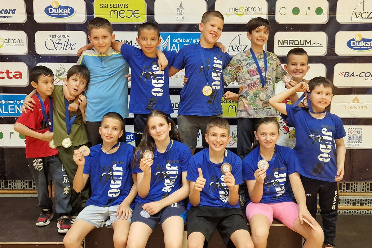 11 sjajnih odličja za JK Neretva