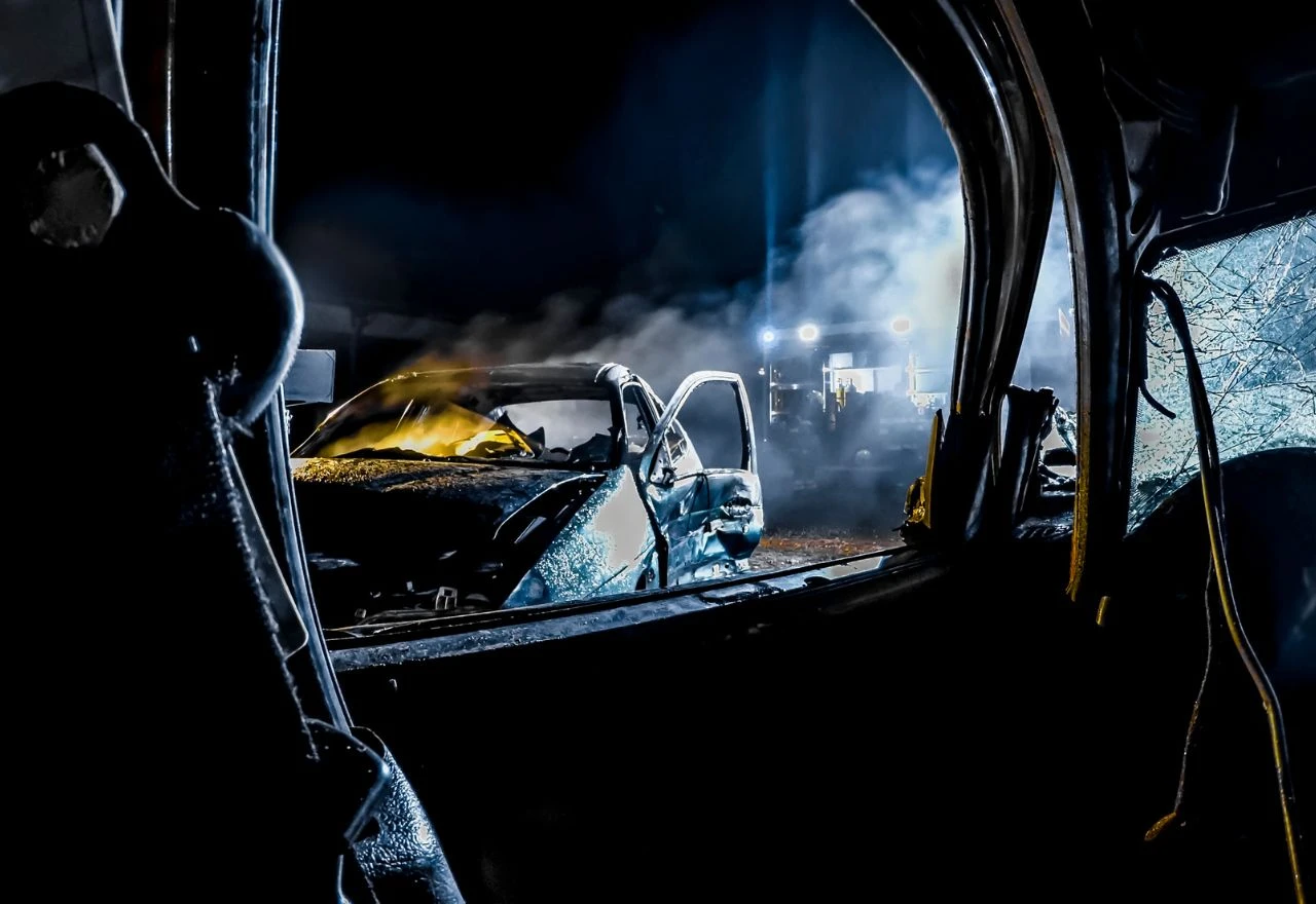 Prometna u Trebižatu: BMW sletio s ceste