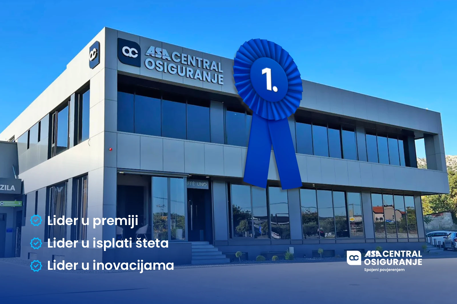 ASA CENTRAL osiguranje - Apsolutni lider na tržištu BiH
