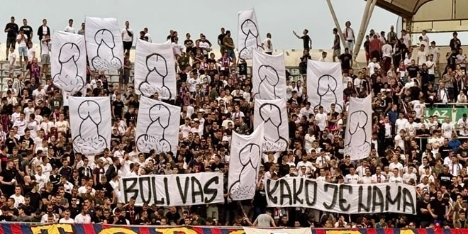 Torcida igračima Hajduka poslala slikovitu poruku 
