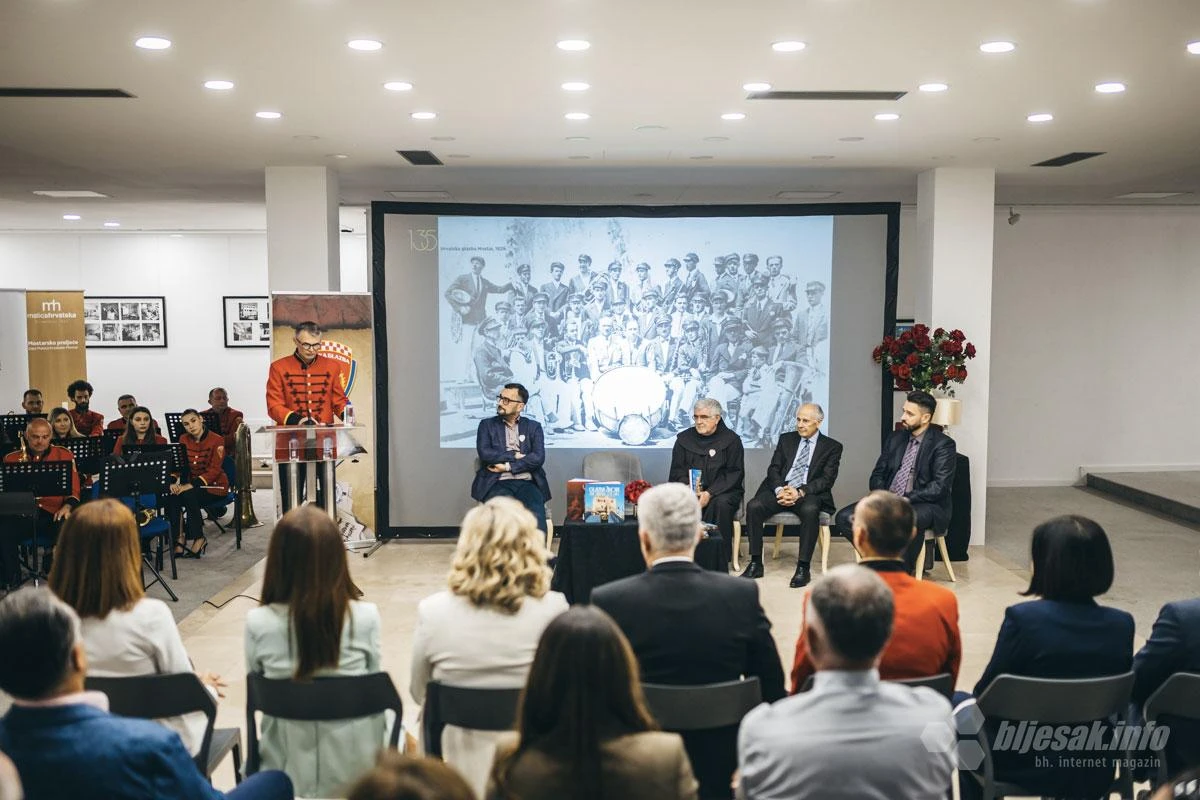 FOTO Hrvatska glazba Mostar predstavila monografiju: Presjek kulturnih, društvenih i političkih događaja