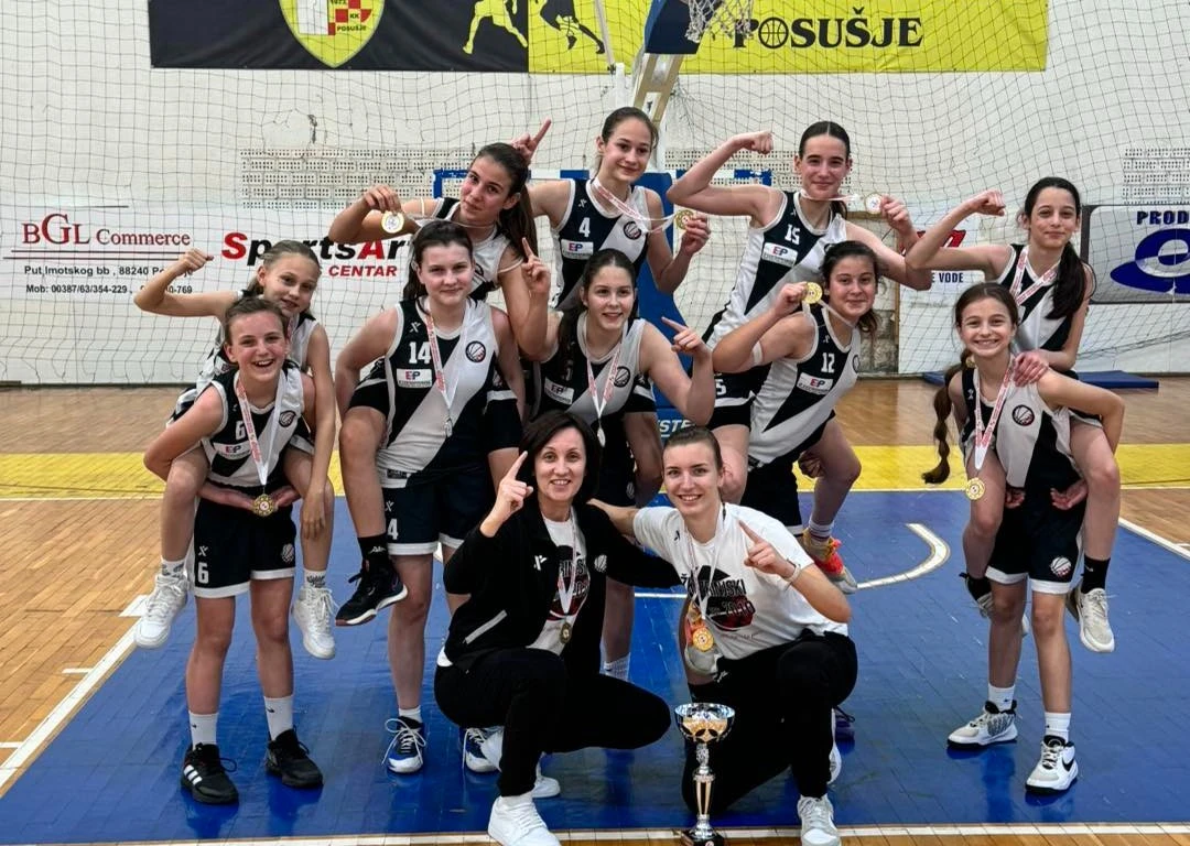 Mostarke pokupile većinu trofeja u Ligi mladih