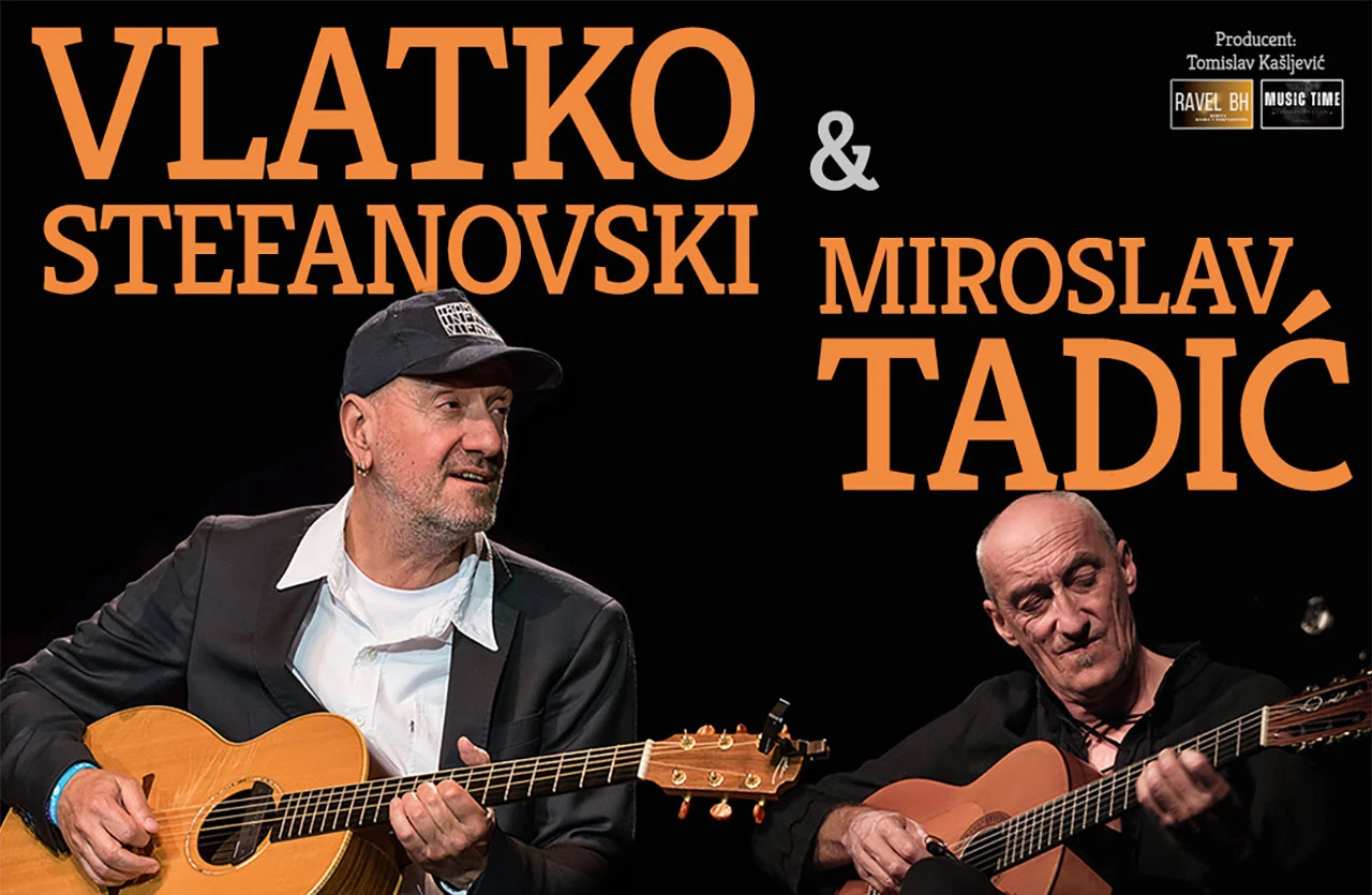 Vlatko Stefanovski i Miroslav Tadić na velikoj bh. turneji; Kreću iz Mostara