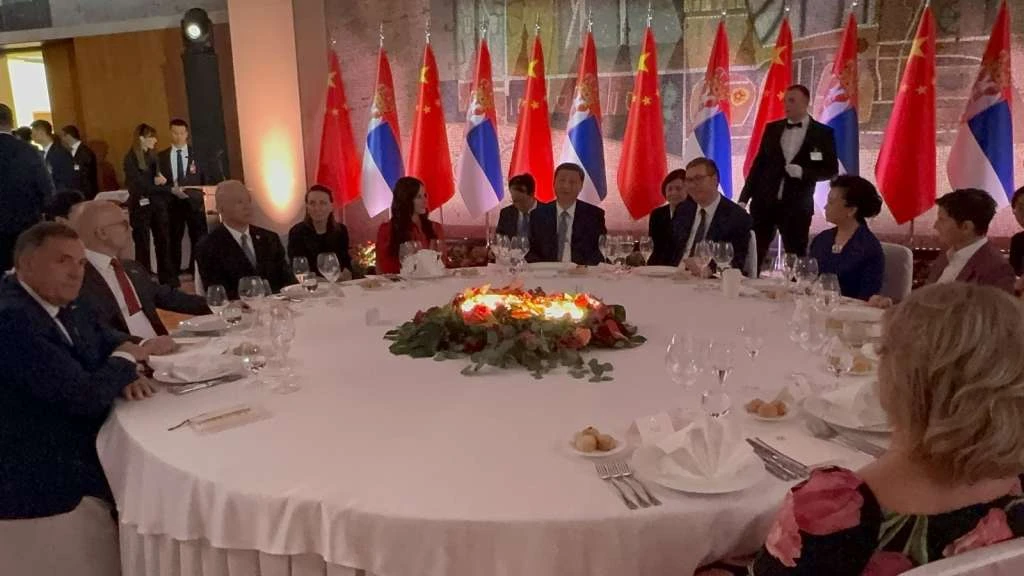 Dodik u Beogradu na svečanom ručku s Xijem
