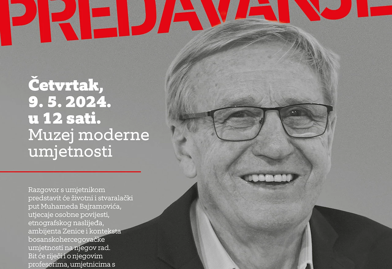 Razgovor s umjetnikom, u Muzeju moderne umjetnosti Sveučilišta u Mostaru 