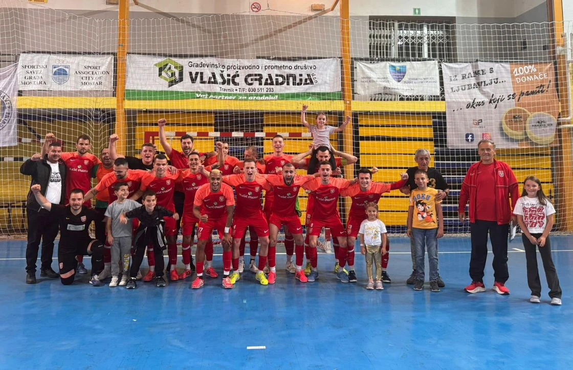 Mostar SG uvjerljiv u prvoj utakmici polufinala play offa