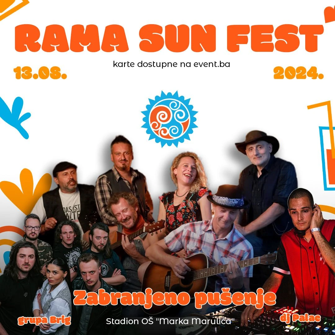 Rama Sun Fest - Prvi Glazbeni Festival u Rami!