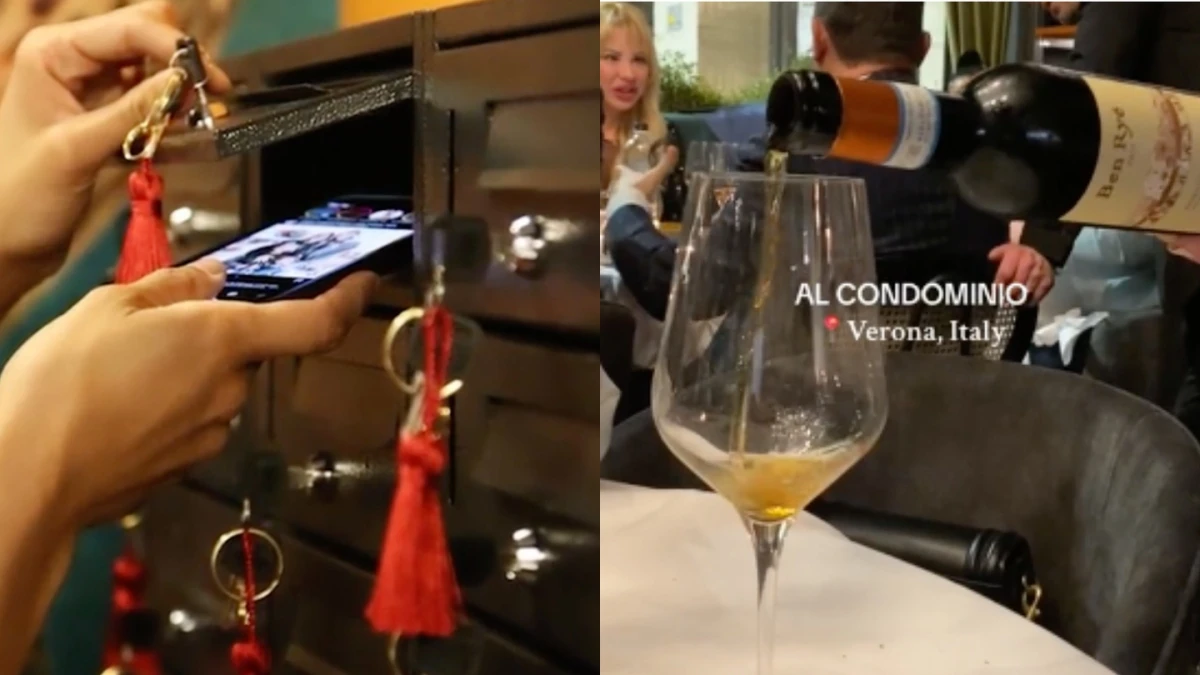 Domišljati Talijani - u restoranu dijele besplatne boce vina, ako jedete bez mobitela