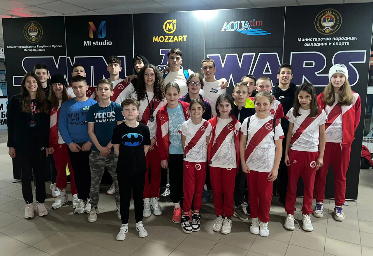Deset medalja za SPK Zrinjski na Swim Warsu - Šariću četiri zlata