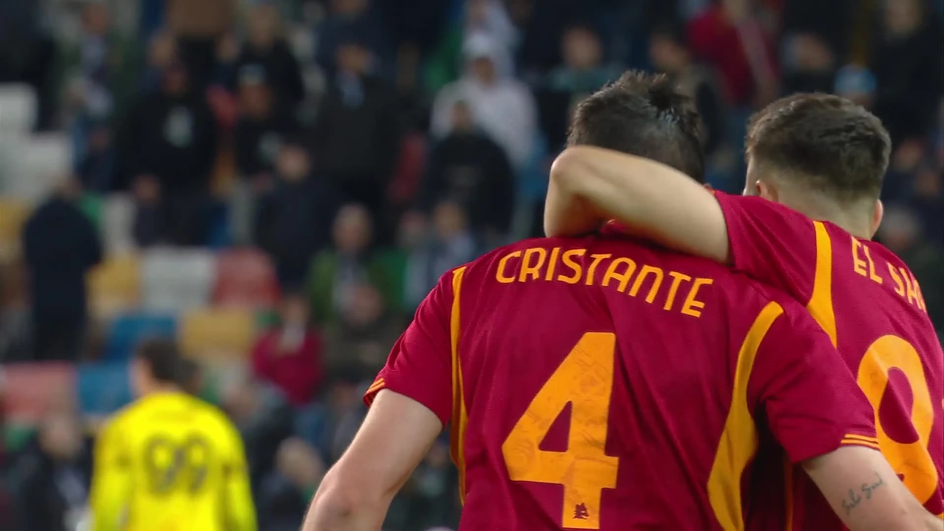 Roma i Udinese završili utakmicu nakon 11 dana, bodovi Vučici