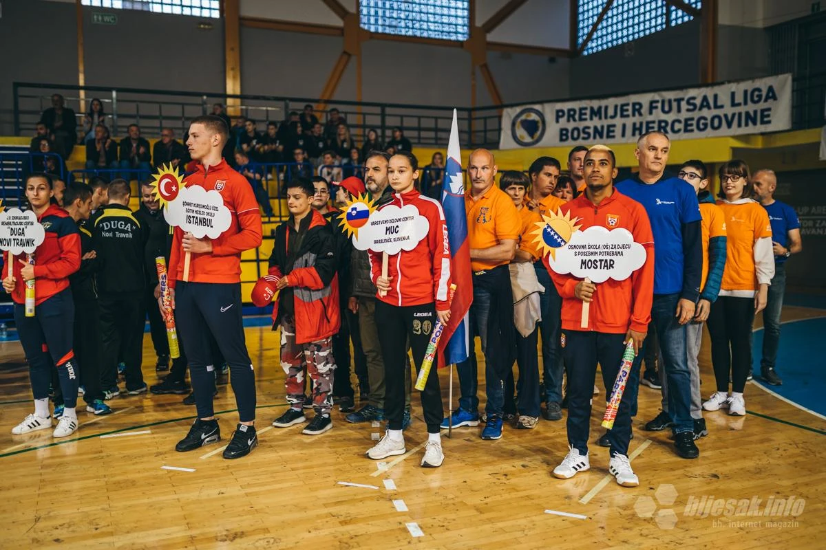 FOTO |  U Mostaru počele  4. međunarodne igre za djecu i mlade s poteškoćama u razvoju