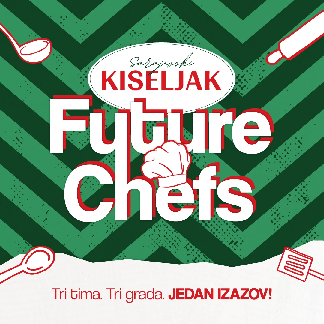 Sarajevski kiseljak pokreće 'Future Chefs' kuharsko takmičenje među srednjoškolcima