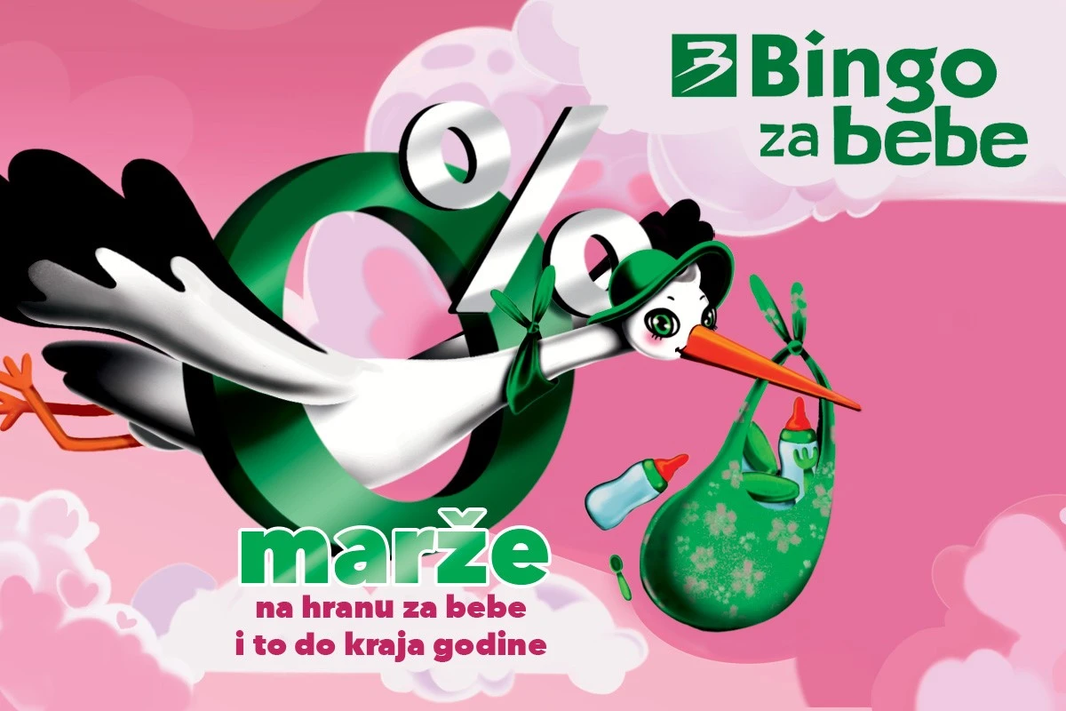 Jedinstvena akcija ''Bingo za bebe'' se nastavlja – 0% marže na hranu za bebe