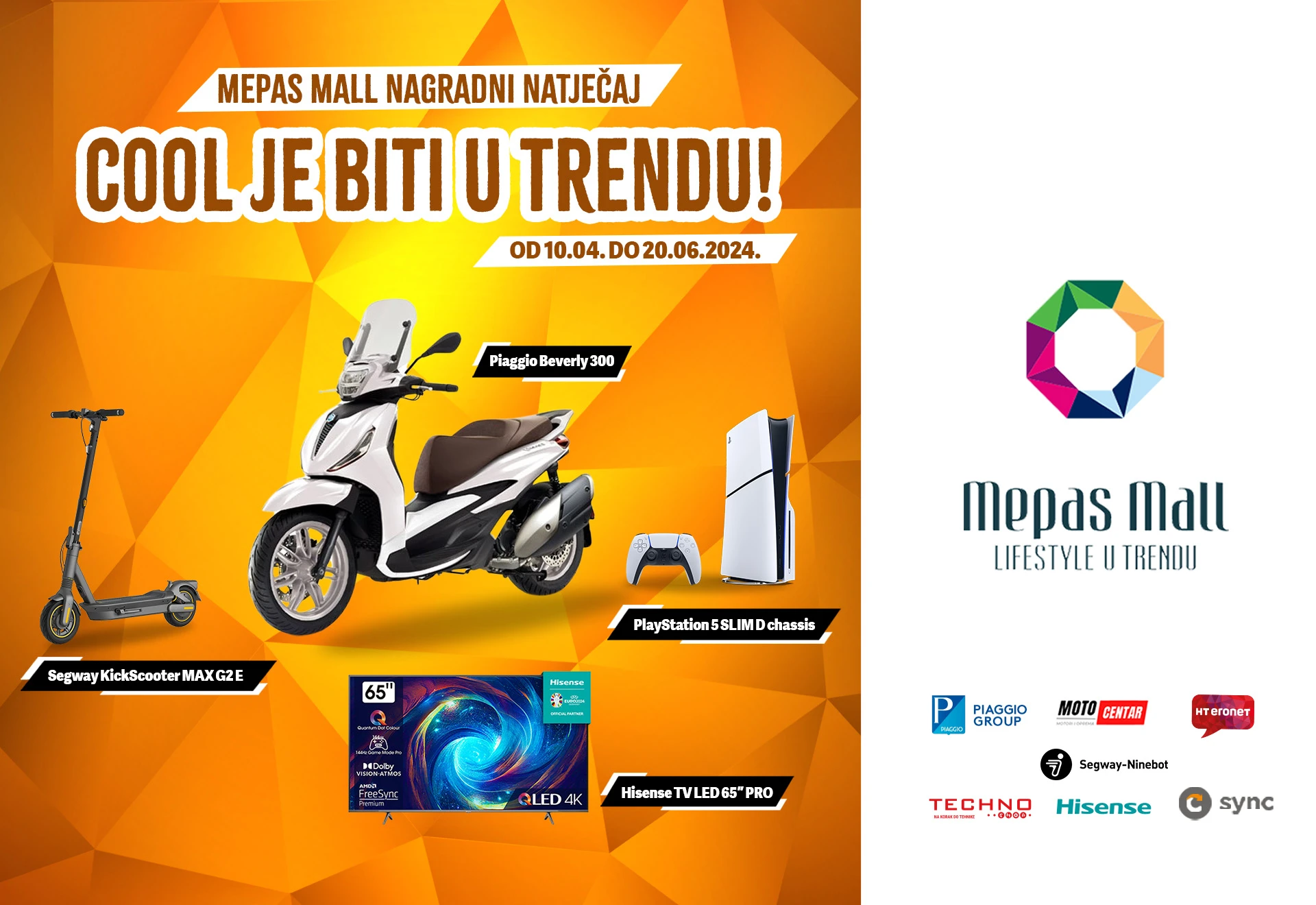 Mepas Mall nagradni natječaj - ''Cool je biti u trendu!''
