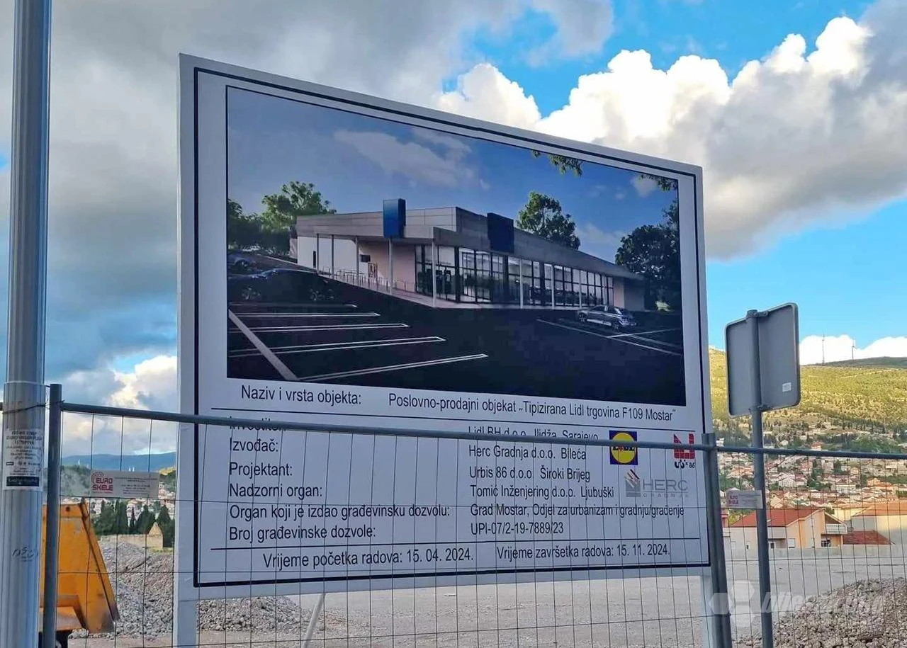 Kako će izgledati Lidl u Mostaru