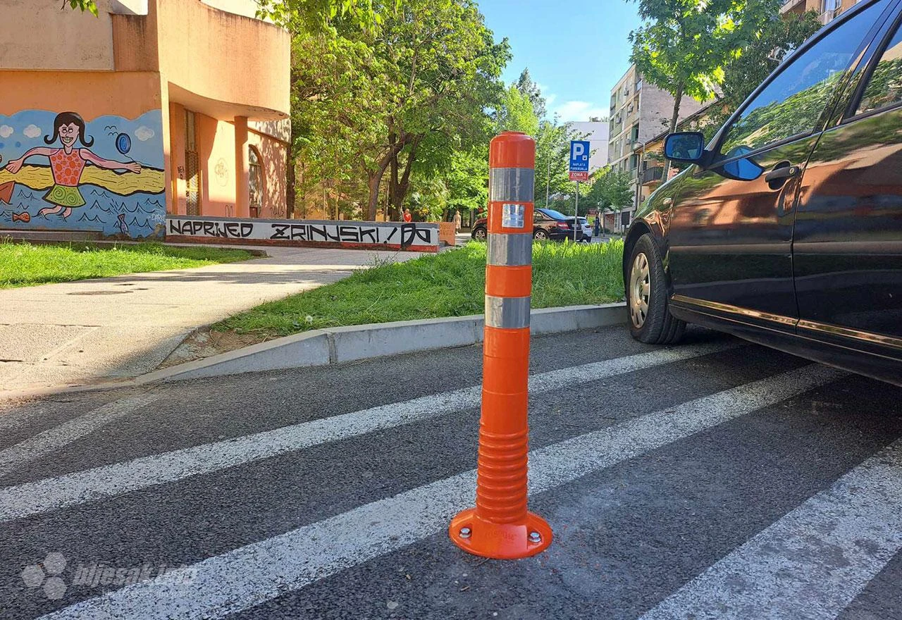 Mo Parking zamijenio prerezane stupiće