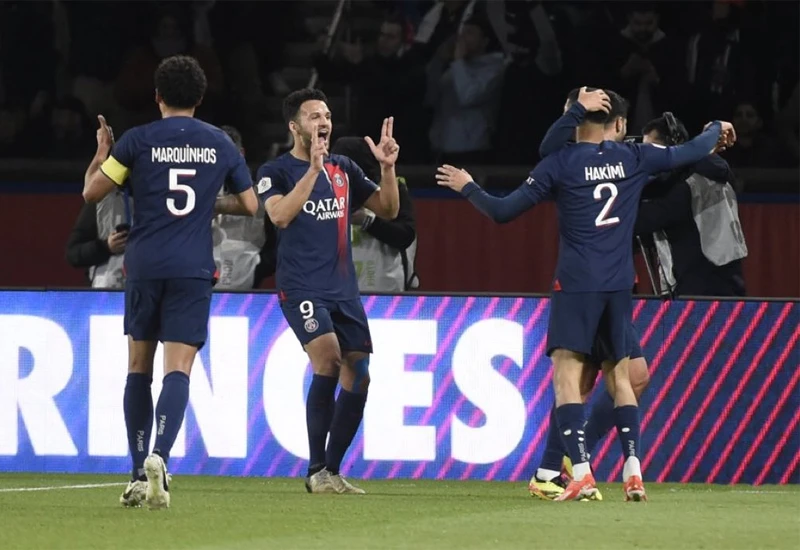 PSG u derbiju s 4:1 svladao Lyon i stigao na korak do naslova