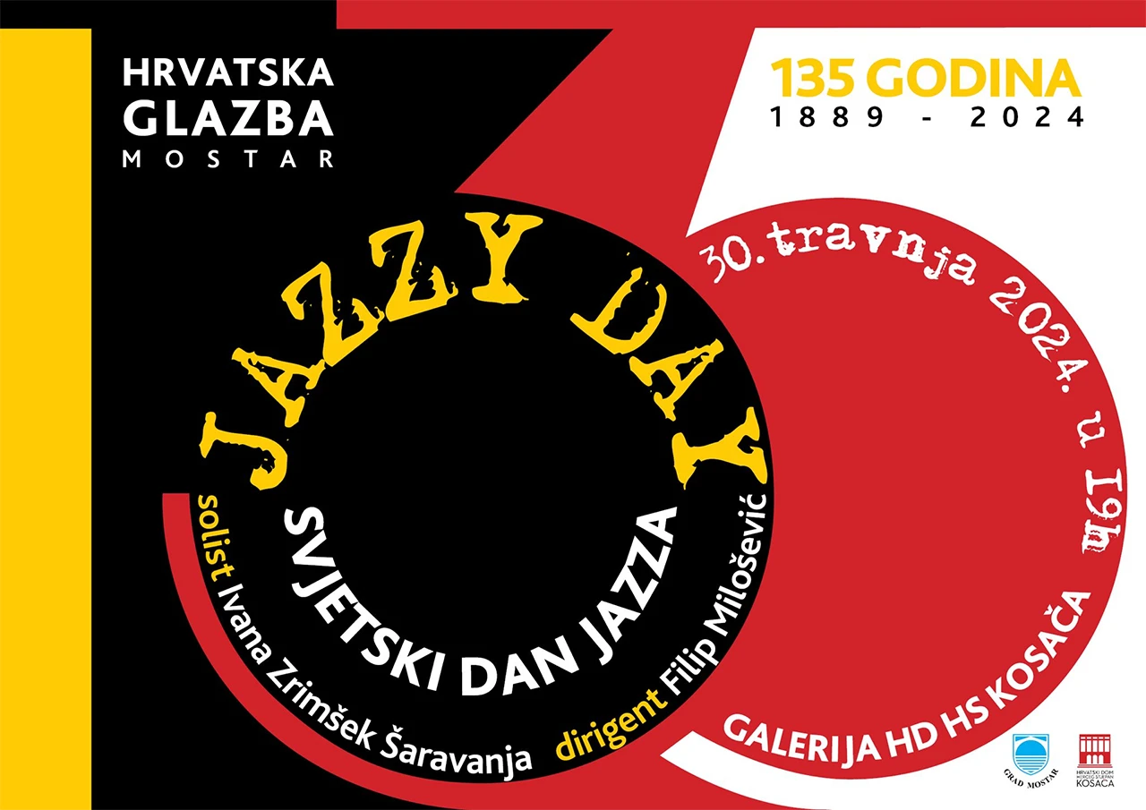 Jazz koncert Hrvatske glazbe Mostar 30. travnja