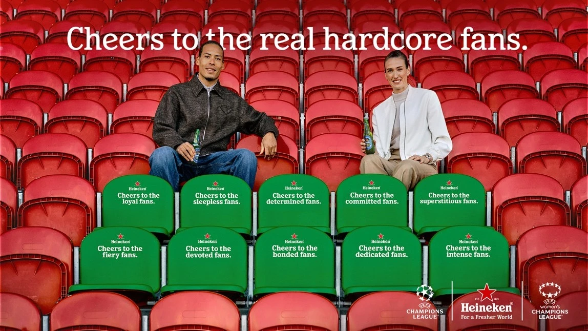 Heineken® nazdravlja pravim hardcore navijačima – i to nisu oni koji vam prvo padnu na pamet