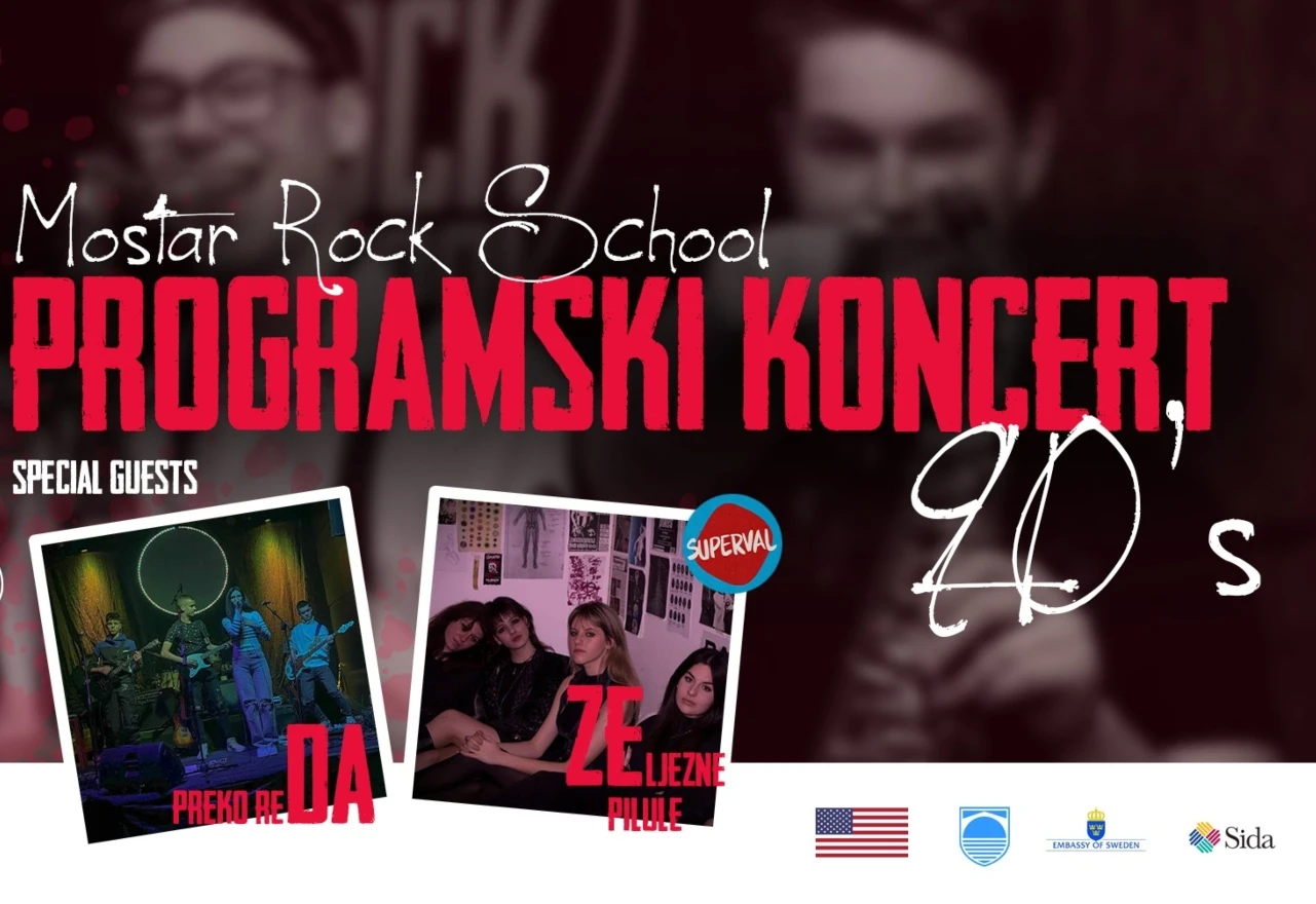Mostar Rock School vas poziva na koncert: Spremite glasnice!