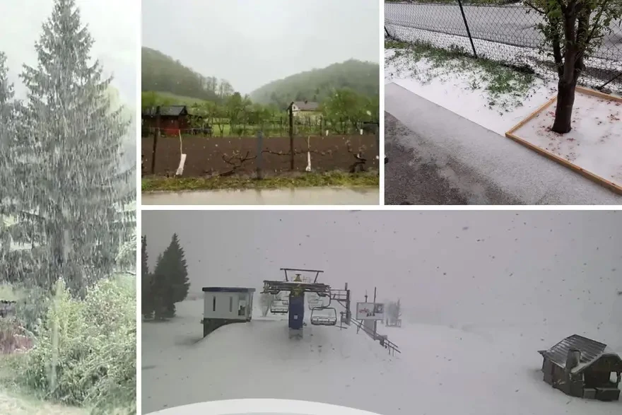  Hrvatska na udaru ledene fronte, snijeg stiže i u BiH