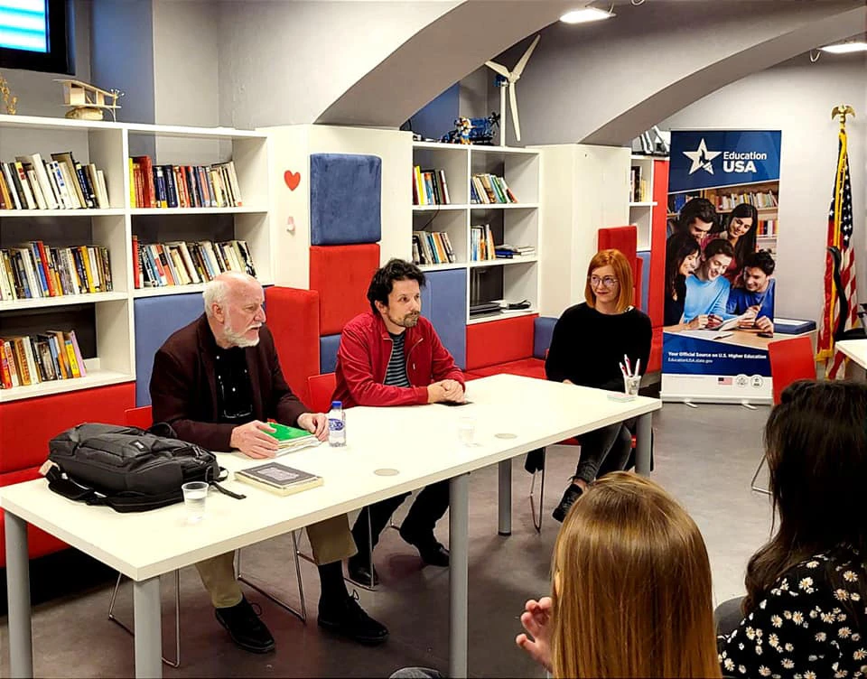 Michael Poage: Predstavljanje nove zbirke poezije u Američkom kutku Mostar