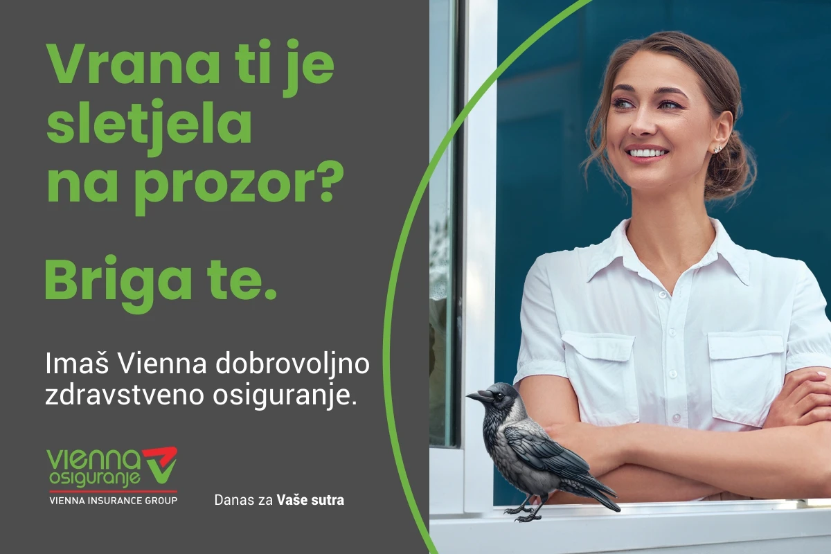 U ponudi Vienna osiguranja VIG sada i dobrovoljno zdravstveno osiguranje već od 5 KM mjesečno