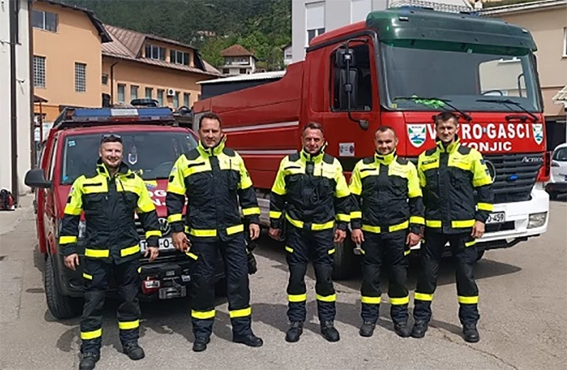 Konjički vatrogasci idu u ispomoć na Kupres