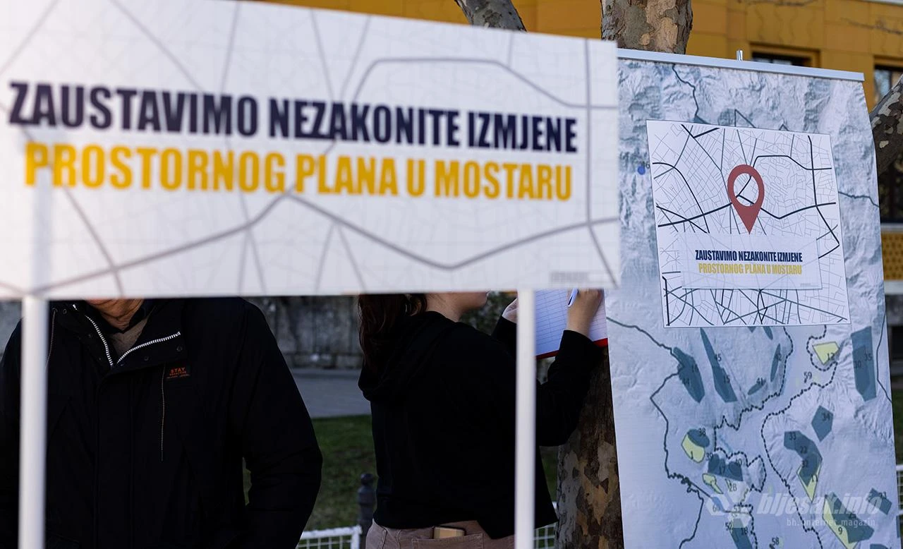 Mostarci negoduju zbog Prostornog plana - Nije im dozvoljeno prisustvo na sjednici GV