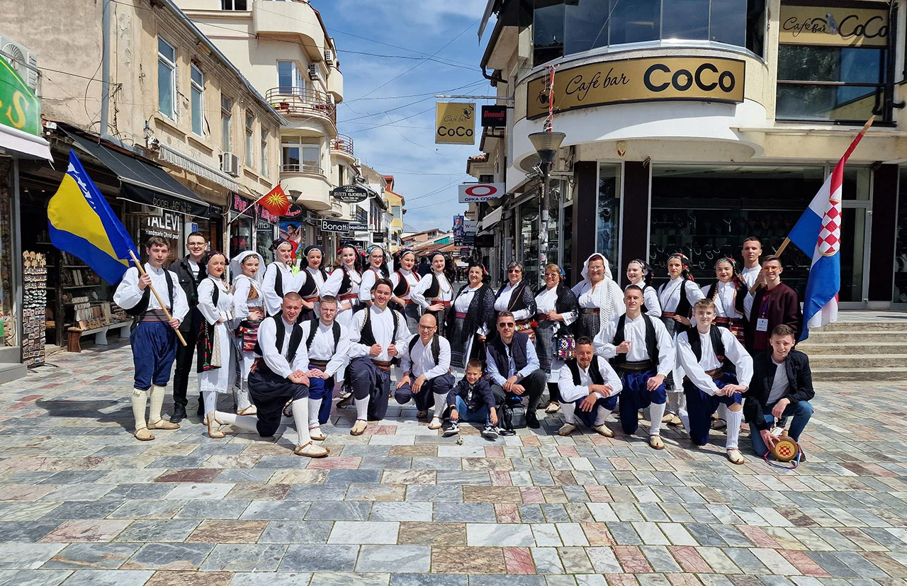 'Igrajte nam muzikaši' - Iz Mostara u Ohrid: Predstavljena hrvatska tradicijska kultura