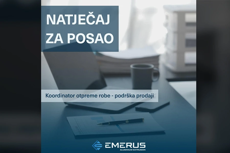 Natječaj za posao / Koordinator otpreme robe