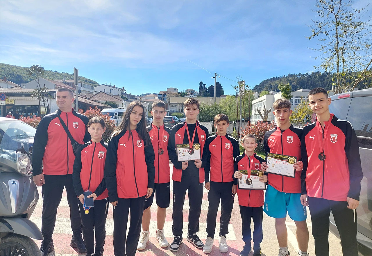 Dobar nastup Karate kluba Bjelopoljac u Ulcinju 