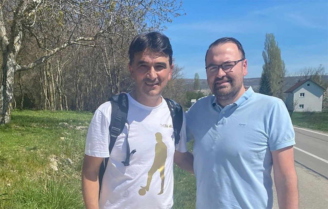 Zlatko Dalić na hodočašću od Livna do Međugorja