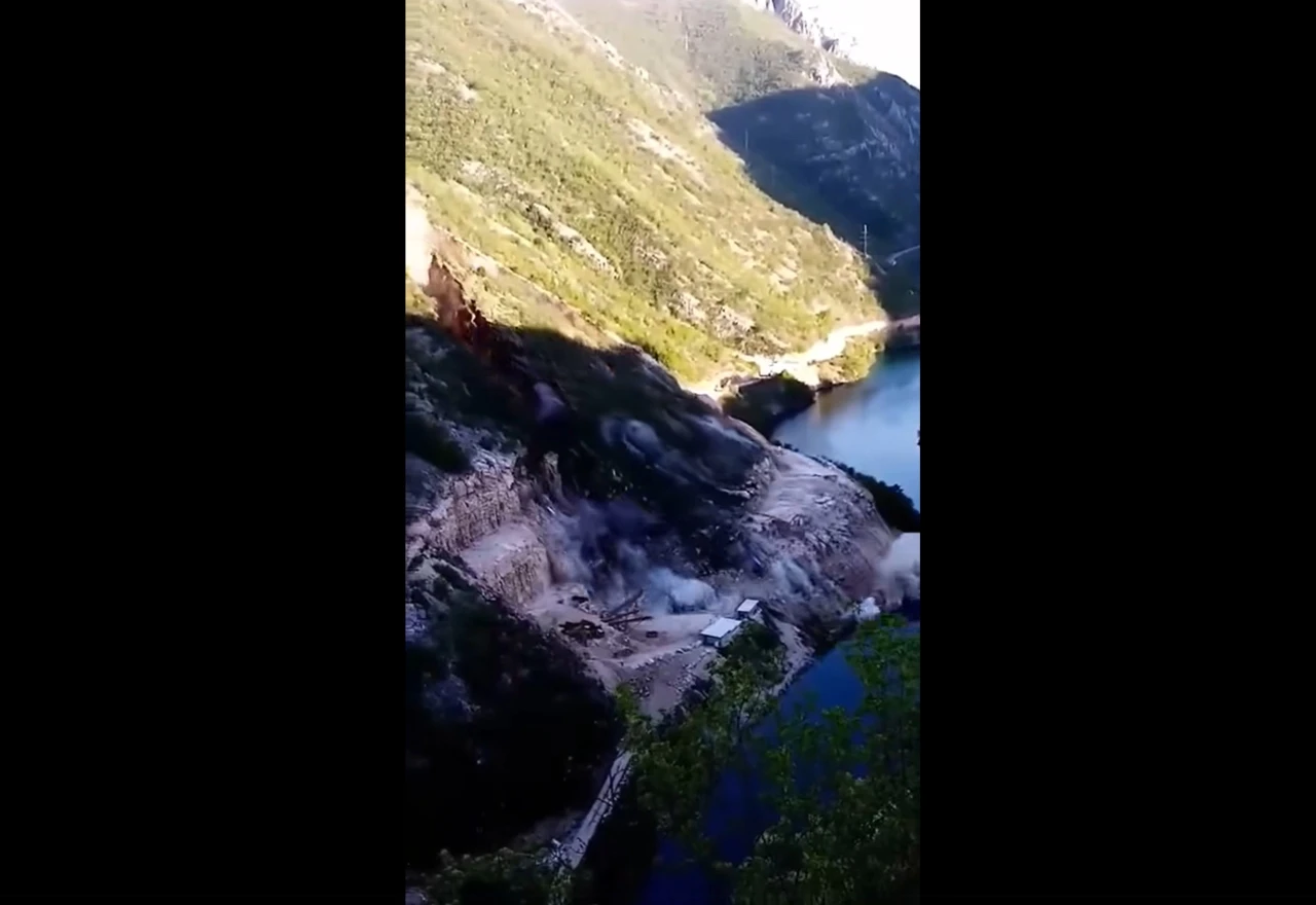 Nevjerojatan video odrona u Bijeloj 