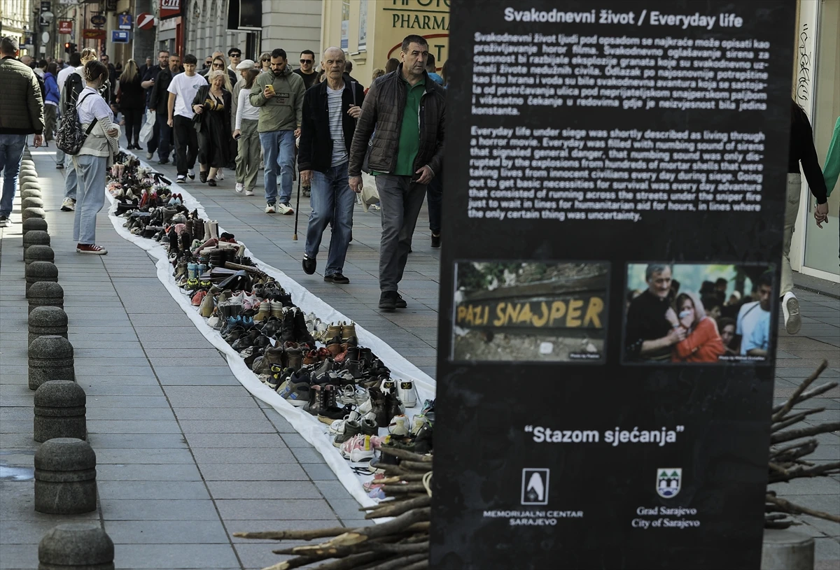 15.000 pari cipela u znak sjećanja na ubijene građane glavnog bh. grada