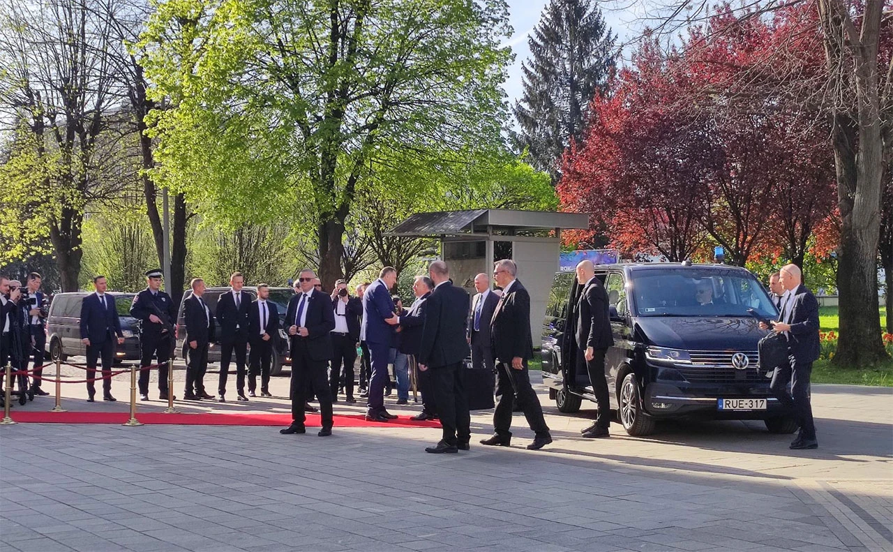 Dodik dočekao Orbana u Banja Luci