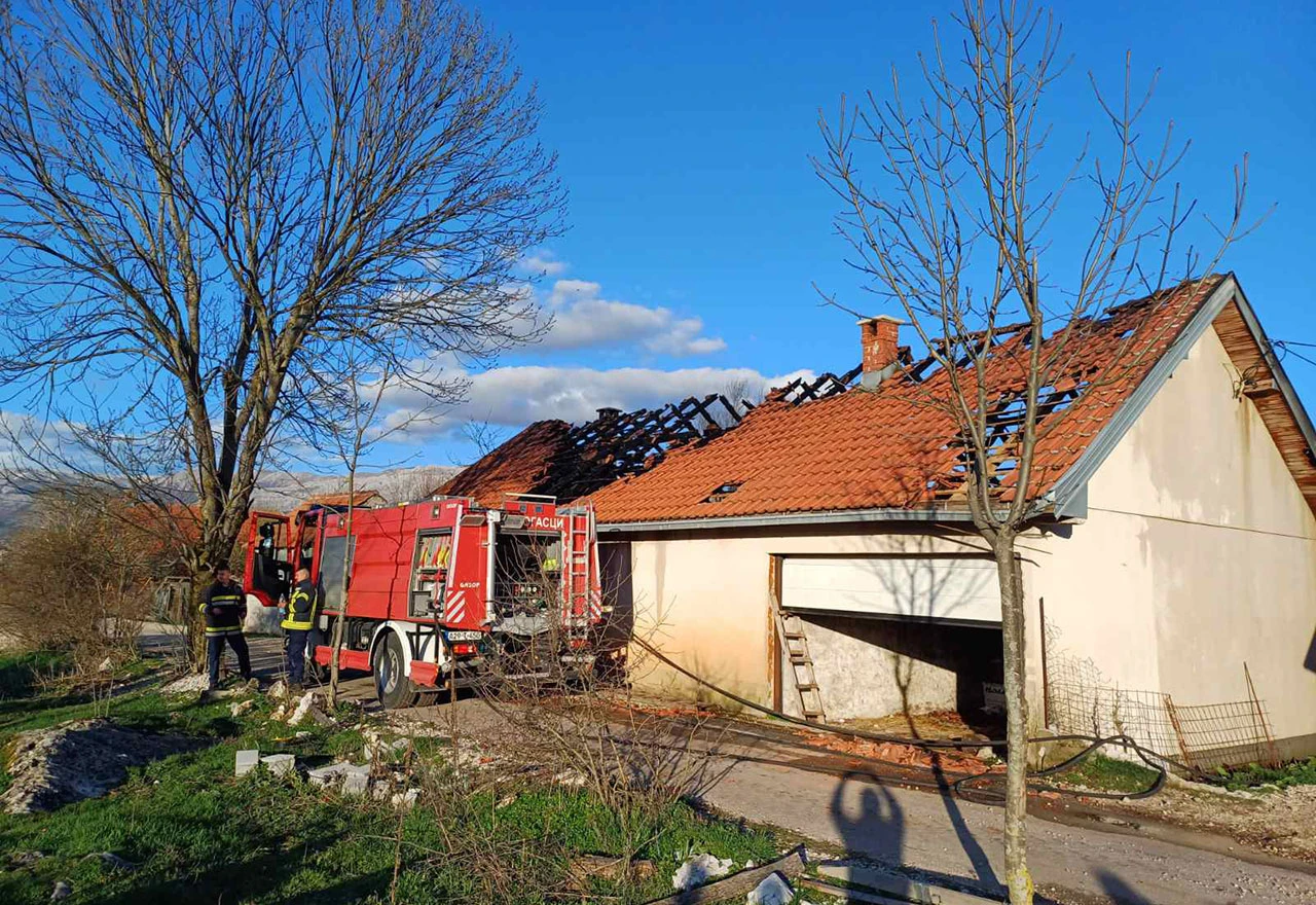 U potpunosti izgorjela kuća Džemala Mušinovića