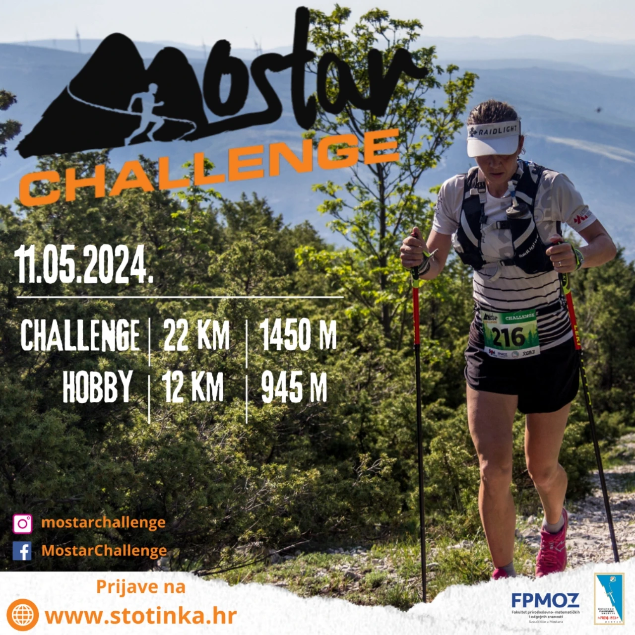 Mostar: Budite i vi dio najdugovječnije trail planinske utrke