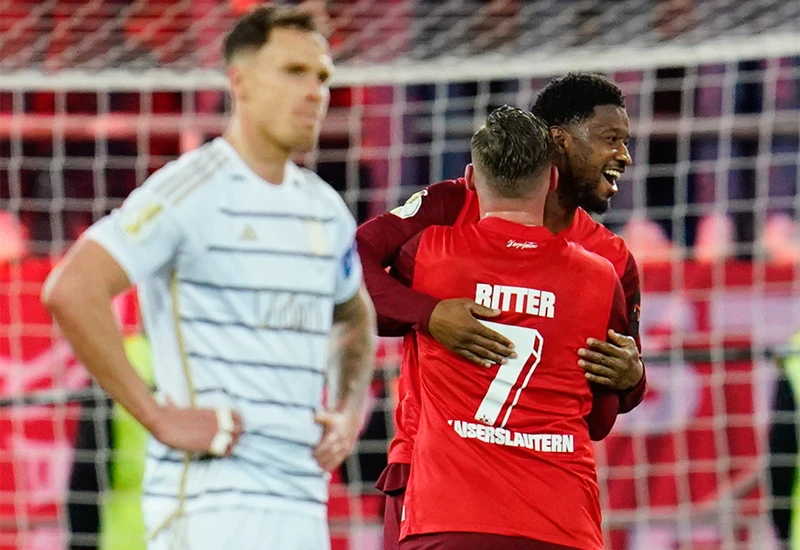 Drugoligaš Kaiserslautern zaustavio sjanog trećeligaša za finale kupa