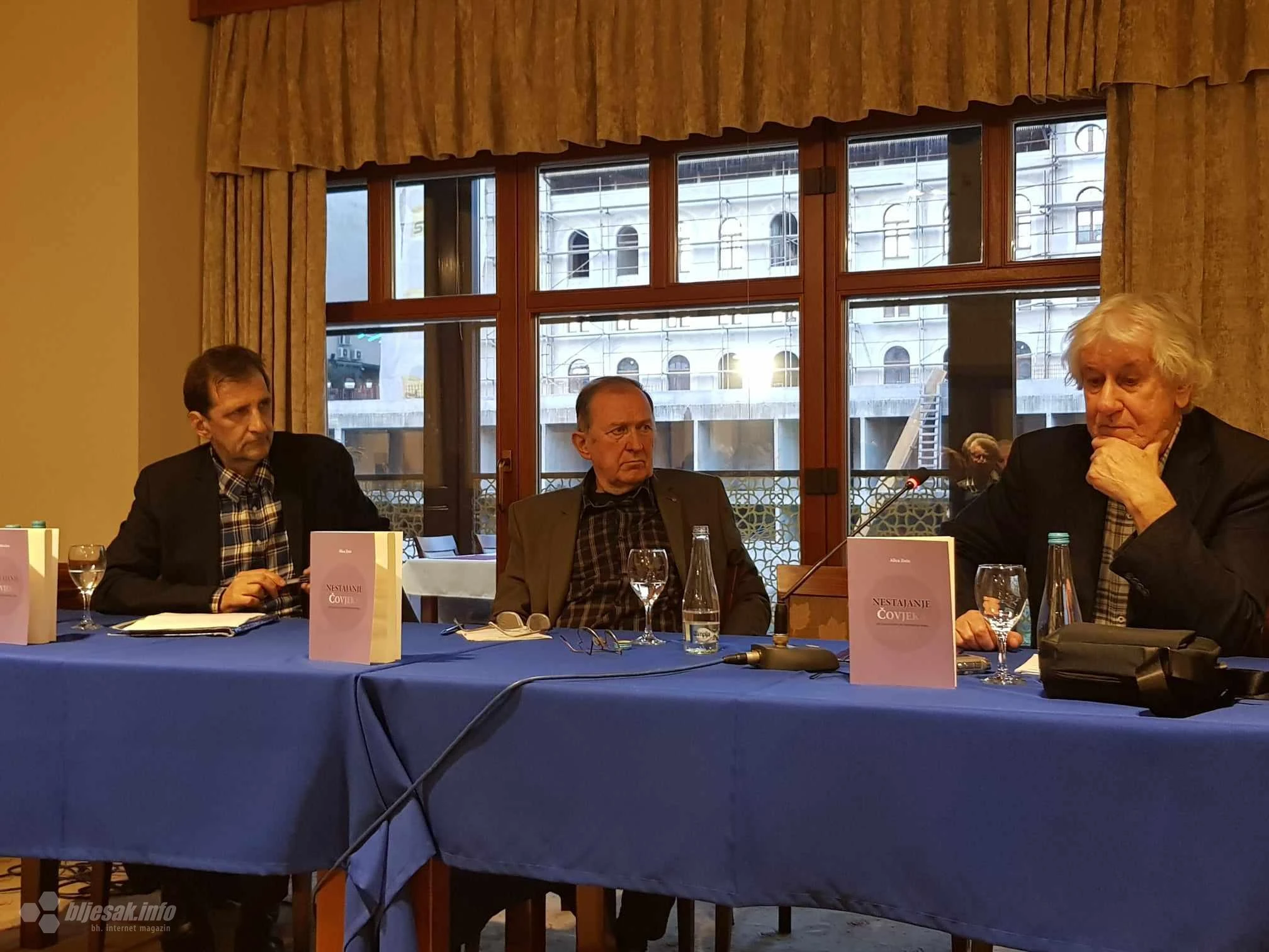 U Hotel Bristolu promovirana knjiga "Nestajanje čovjeka" autora Alice Zeće
