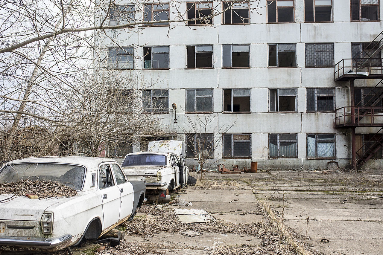 FOTO | Za samo tri sata je postao grad duhova