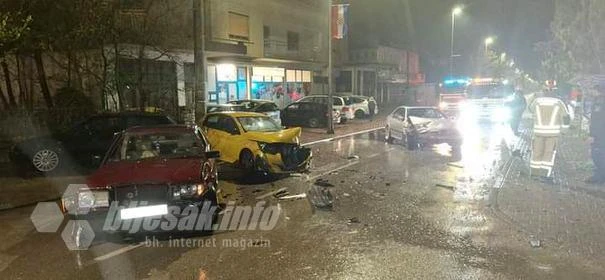 Ljubuški: Sudar tri automobila