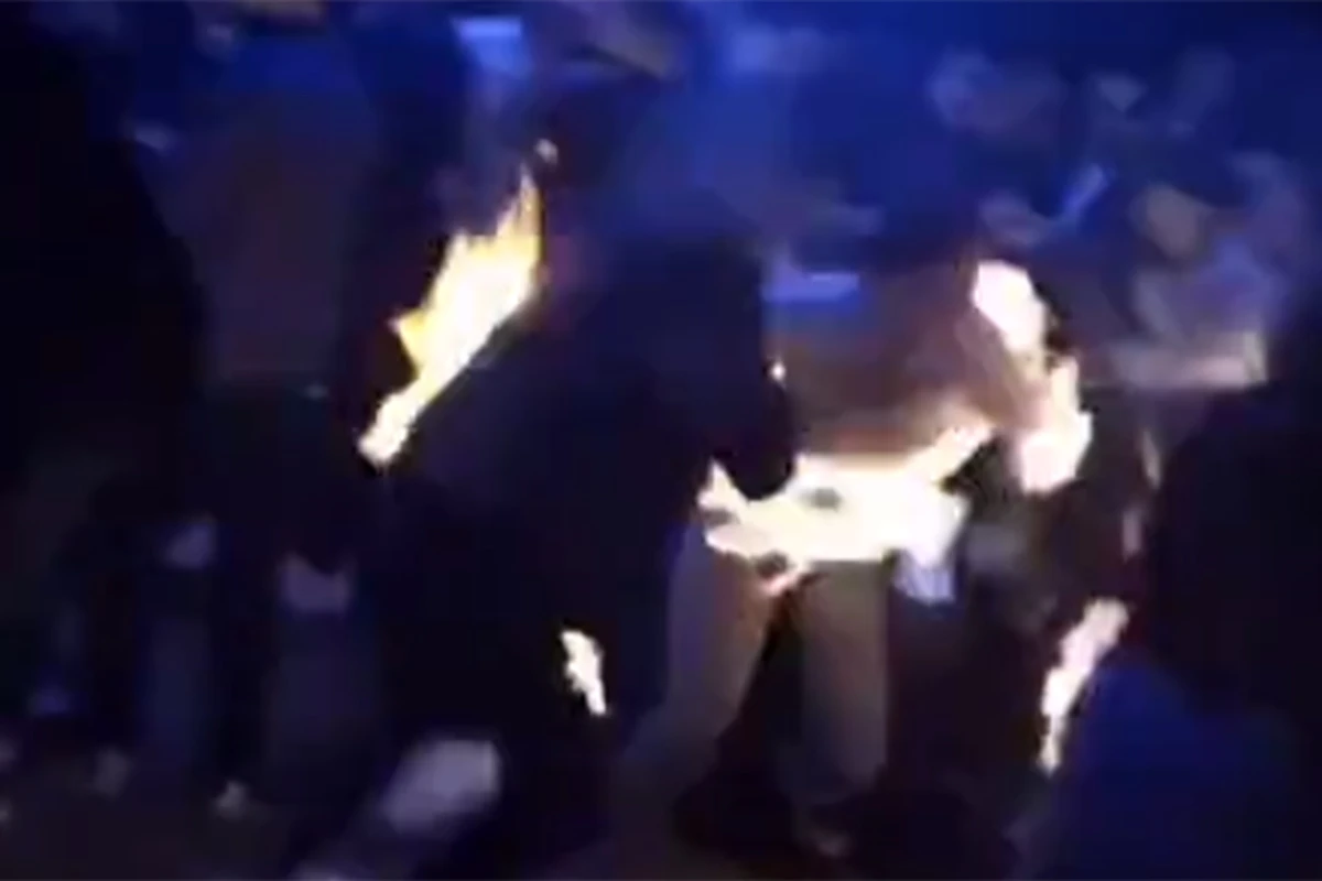 Konobarica palila šank, pa vatra zahvatila goste