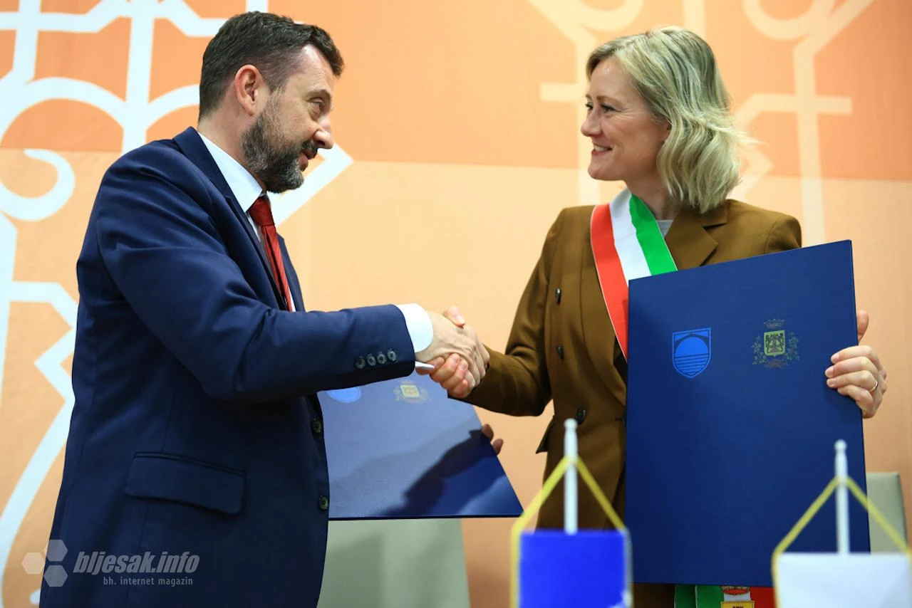 Mostar se 'pobratimio' s talijanskim gradom Bassano del Grappom