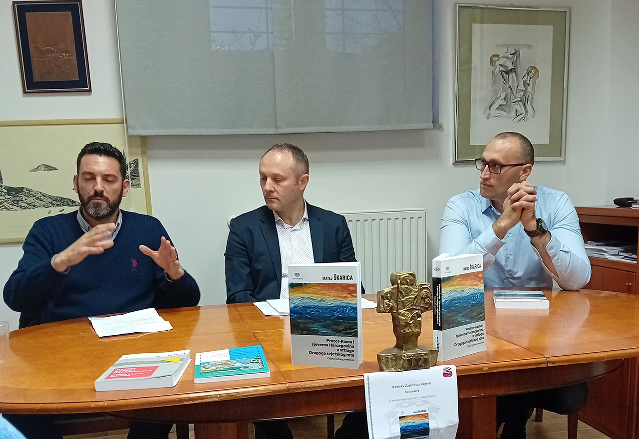 Predstavljena knjiga ''Prozor-Rama i sjeverna Hercegovina u vrtlogu II svjetskog rata''