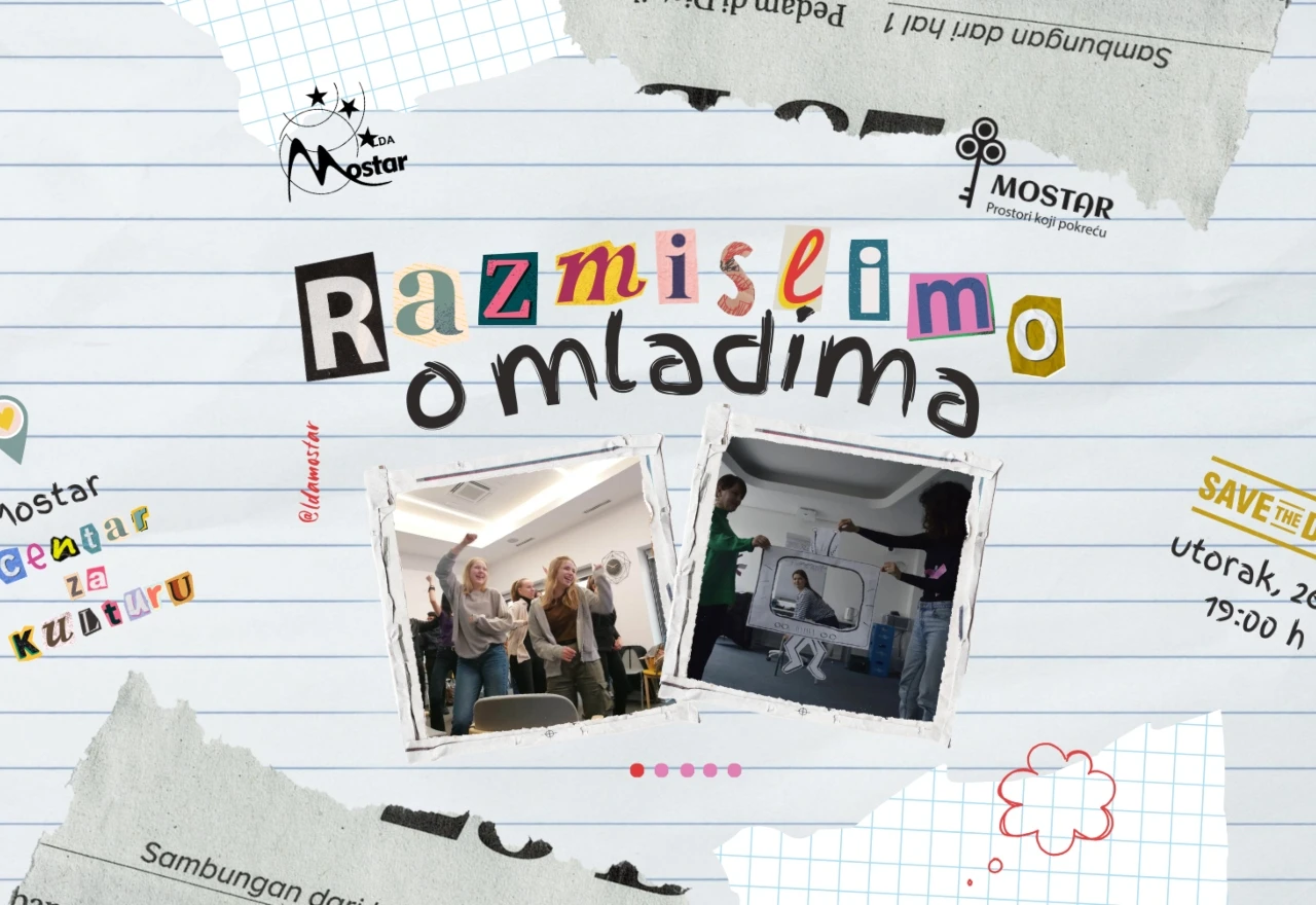 Odazovite se na "živu biblioteku" i diskusiju ''Razmislimo o mladima''