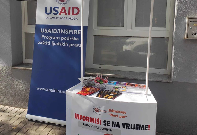 Ulične akcije o trgovini ljudima