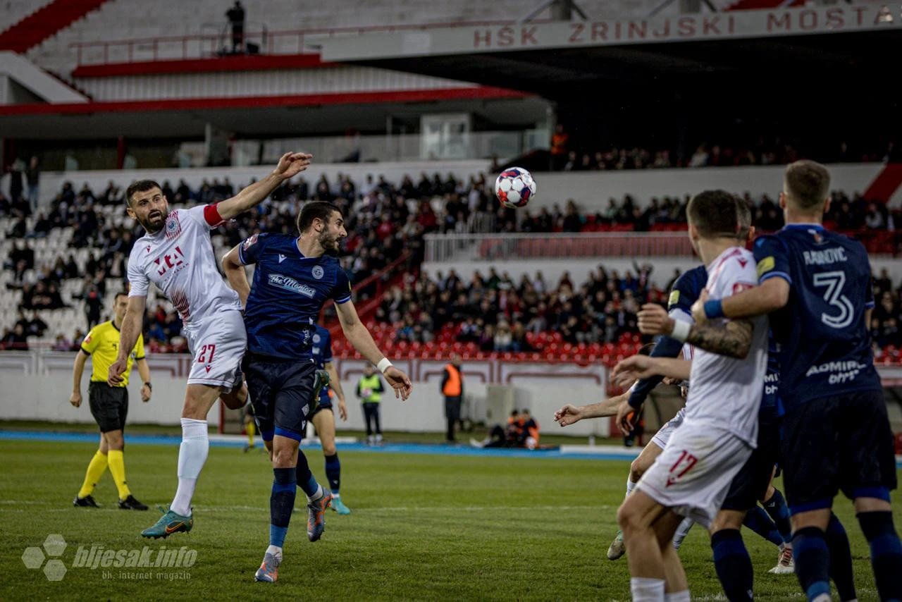 FOTO | Zrinjski pred kraj slomio Željezničar