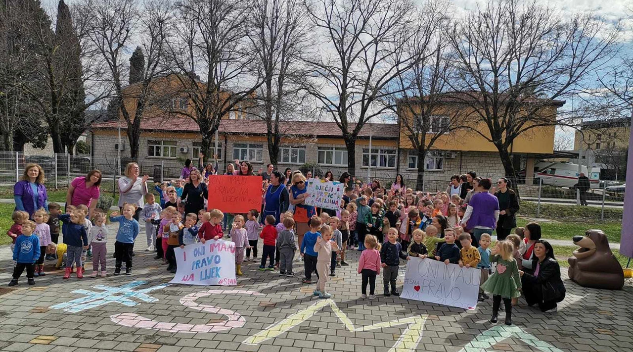 FOTO Podrška iz Čapljine: 'I oni imaju pravo na lijek'